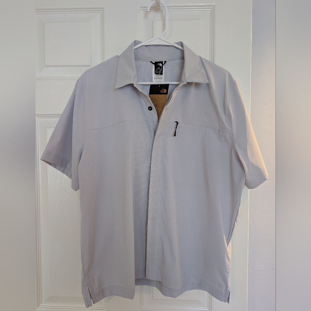 The North Face Women's Light Range Short Sleeve Shirt Mystic Haze Gray